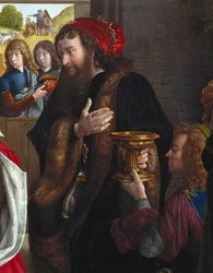 Die Anbetung der Könige (Monforte-Altar)